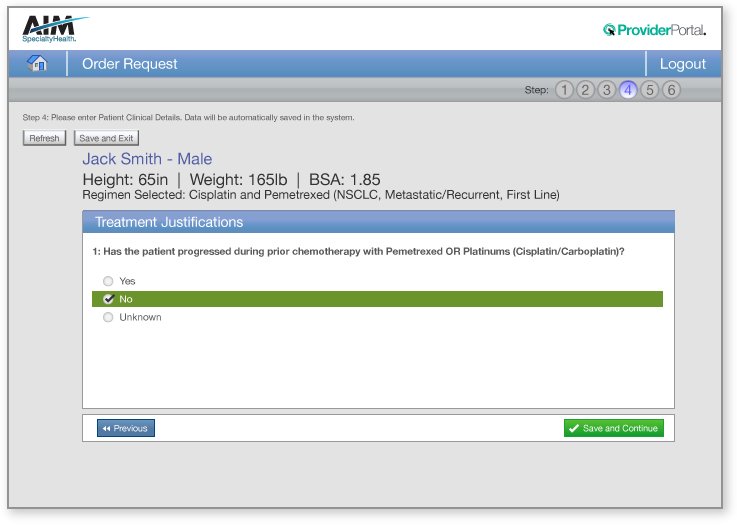 Clinical Detail Review - Justification